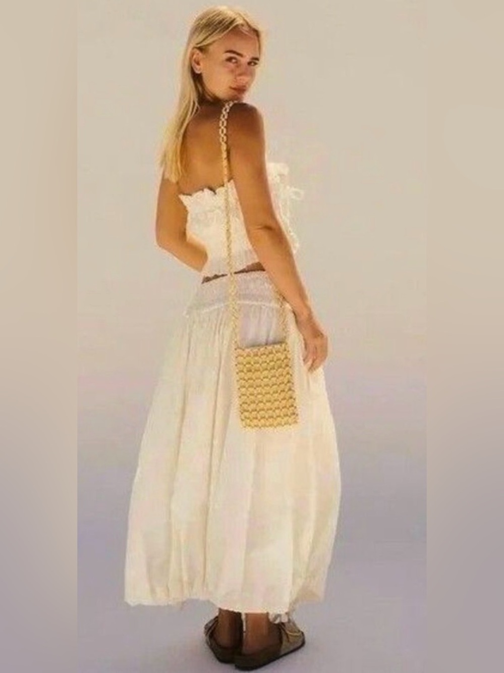 Free people All The Things Skirt set  White. - Picture 2 of 7